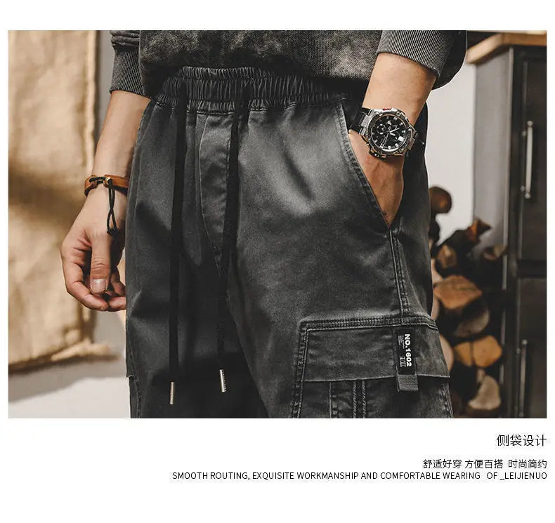 SHDW_CARGO/3 — Multi-Pocket Cargo Pants-VOIDWEAR™