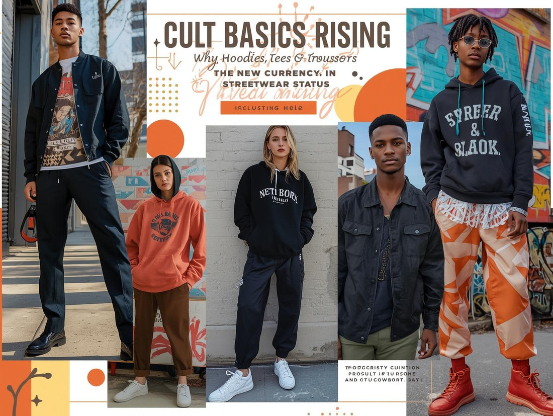 From Logos to Cult Basics: Why Hoodies, Tees & Trousers Are the New Global Streetwear Status Symbols