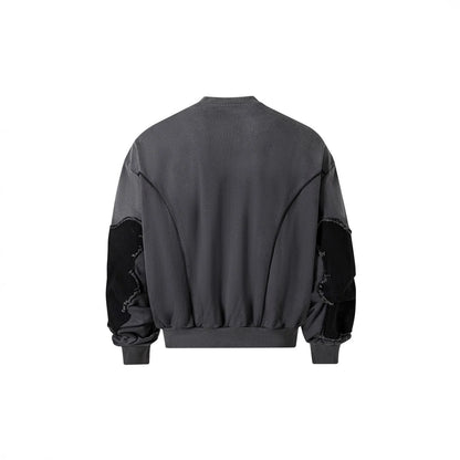 BURR_07 ☰ Star-Patch Long-Sleeve
