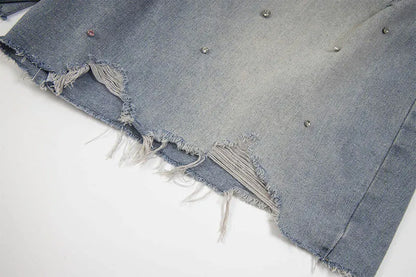DENIM_SIGNAL/5 SHORTS-VOIDWEAR™