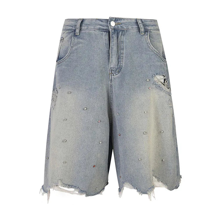 DENIM_SIGNAL/5 SHORTS-VOIDWEAR™
