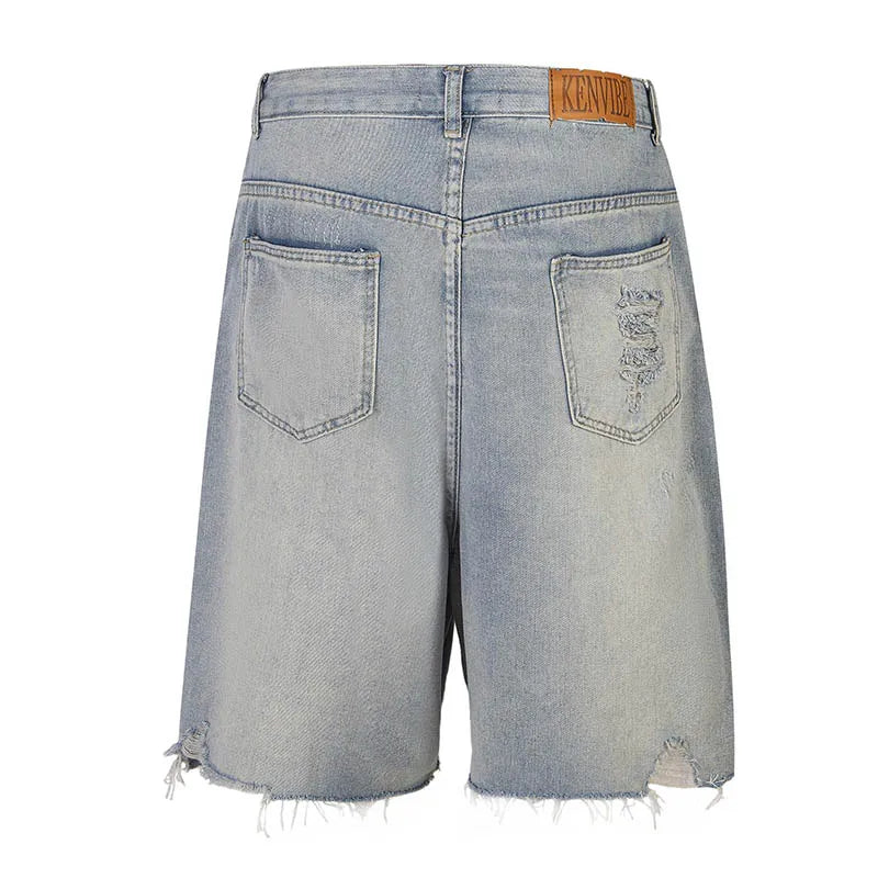 DENIM_SIGNAL/5 SHORTS-VOIDWEAR™