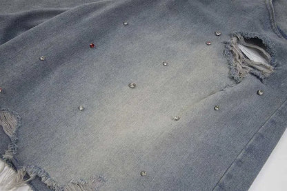 DENIM_SIGNAL/5 SHORTS-VOIDWEAR™