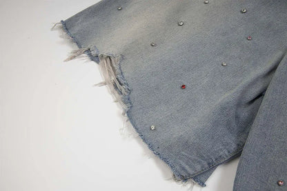 DENIM_SIGNAL/5 SHORTS-VOIDWEAR™