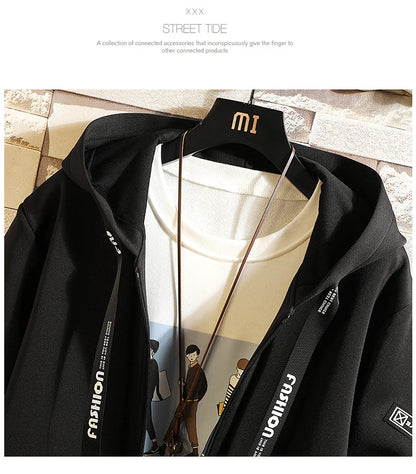 NULLSHELL_09 Longline Hooded Shell Overcoat-VOIDWEAR™