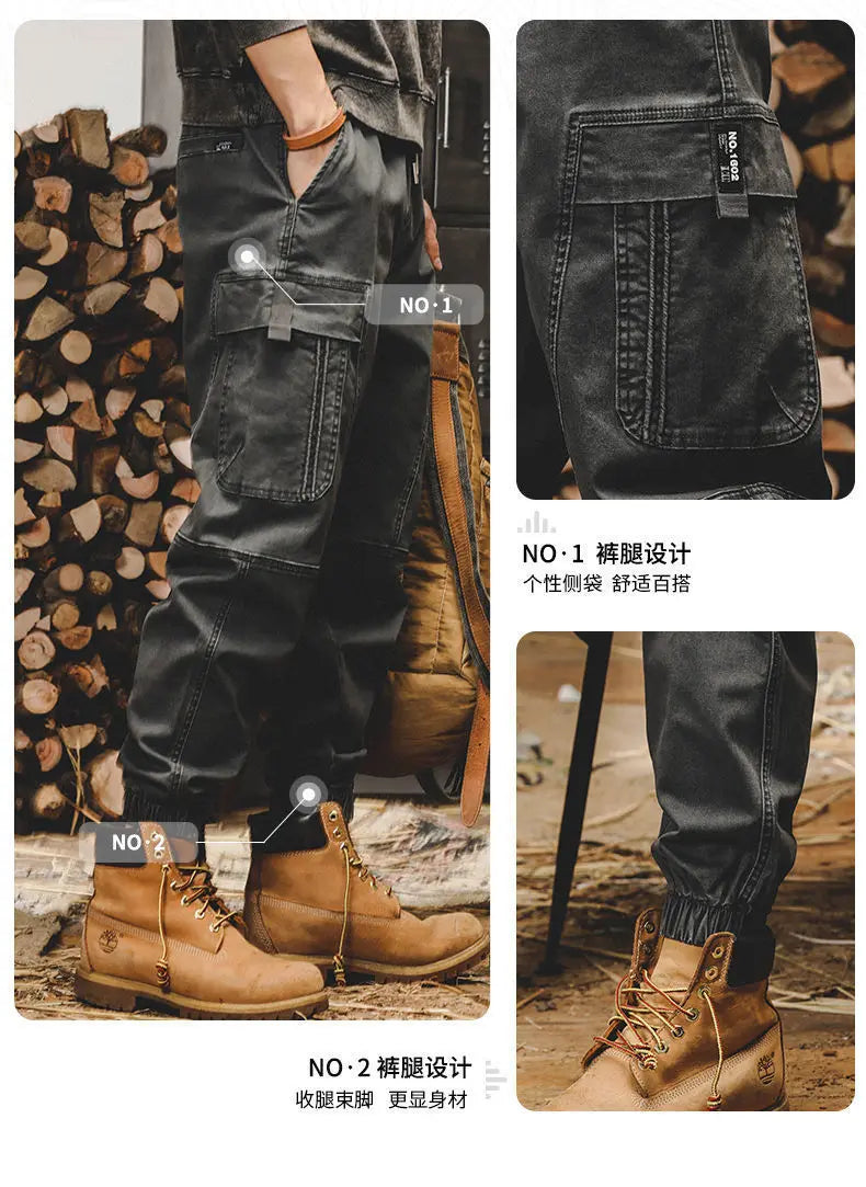 SHDW_CARGO/3 — Multi-Pocket Cargo Pants-VOIDWEAR™