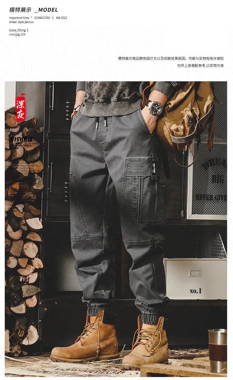 SHDW_CARGO/3 — Multi-Pocket Cargo Pants-VOIDWEAR™