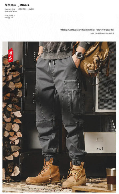 SHDW_CARGO/3 — Multi-Pocket Cargo Pants-VOIDWEAR™