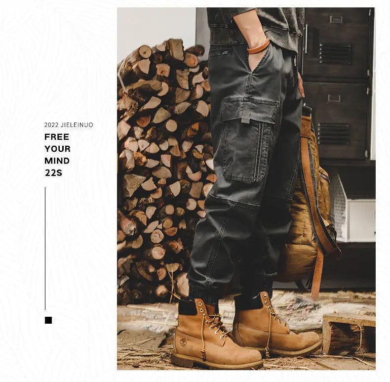 SHDW_CARGO/3 — Multi-Pocket Cargo Pants-VOIDWEAR™