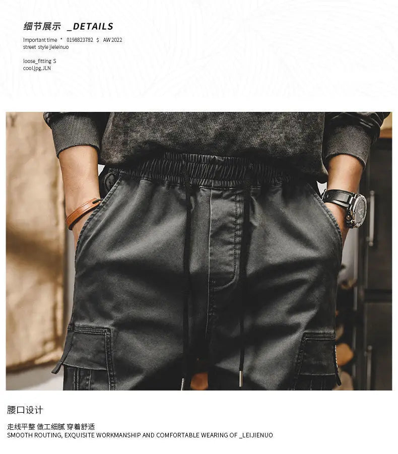 SHDW_CARGO/3 — Multi-Pocket Cargo Pants-VOIDWEAR™