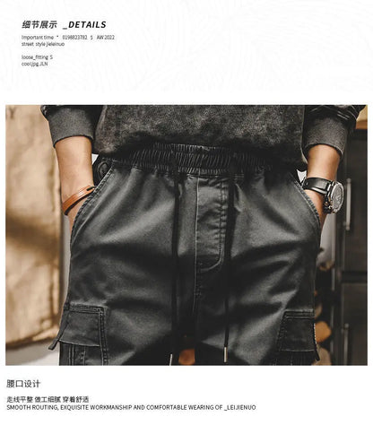 SHDW_CARGO/3 — Multi-Pocket Cargo Pants-VOIDWEAR™
