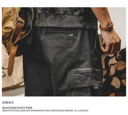 SHDW_CARGO/3 — Multi-Pocket Cargo Pants-VOIDWEAR™