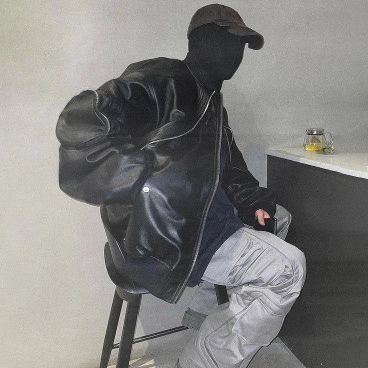 SIGNAL_05 ☰ Retro Flight Jacket-VOIDWEAR™