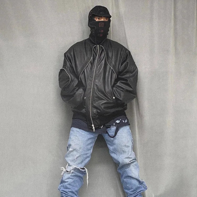 SIGNAL_05 ☰ Retro Flight Jacket-VOIDWEAR™