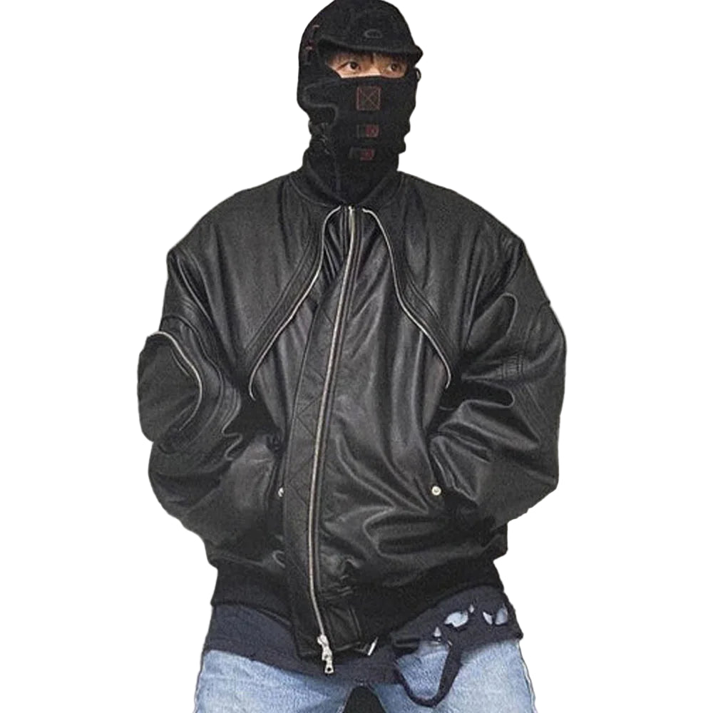 SIGNAL_05 ☰ Retro Flight Jacket-VOIDWEAR™
