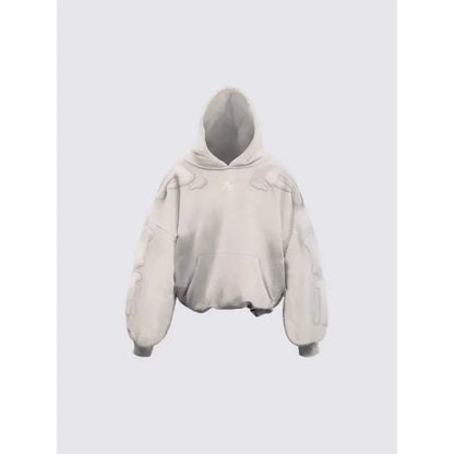 SIGNAL_09 ☰ Oversized Foam Hoodie-VOIDWEAR™