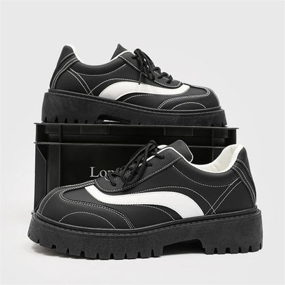 VOIDWEAR SIGNAL_VANISH_12 ☰ ritual-inspired men’s casual shoes with breathable upper, round toe, and vanish-mode closure, built for spring/autumn wear.