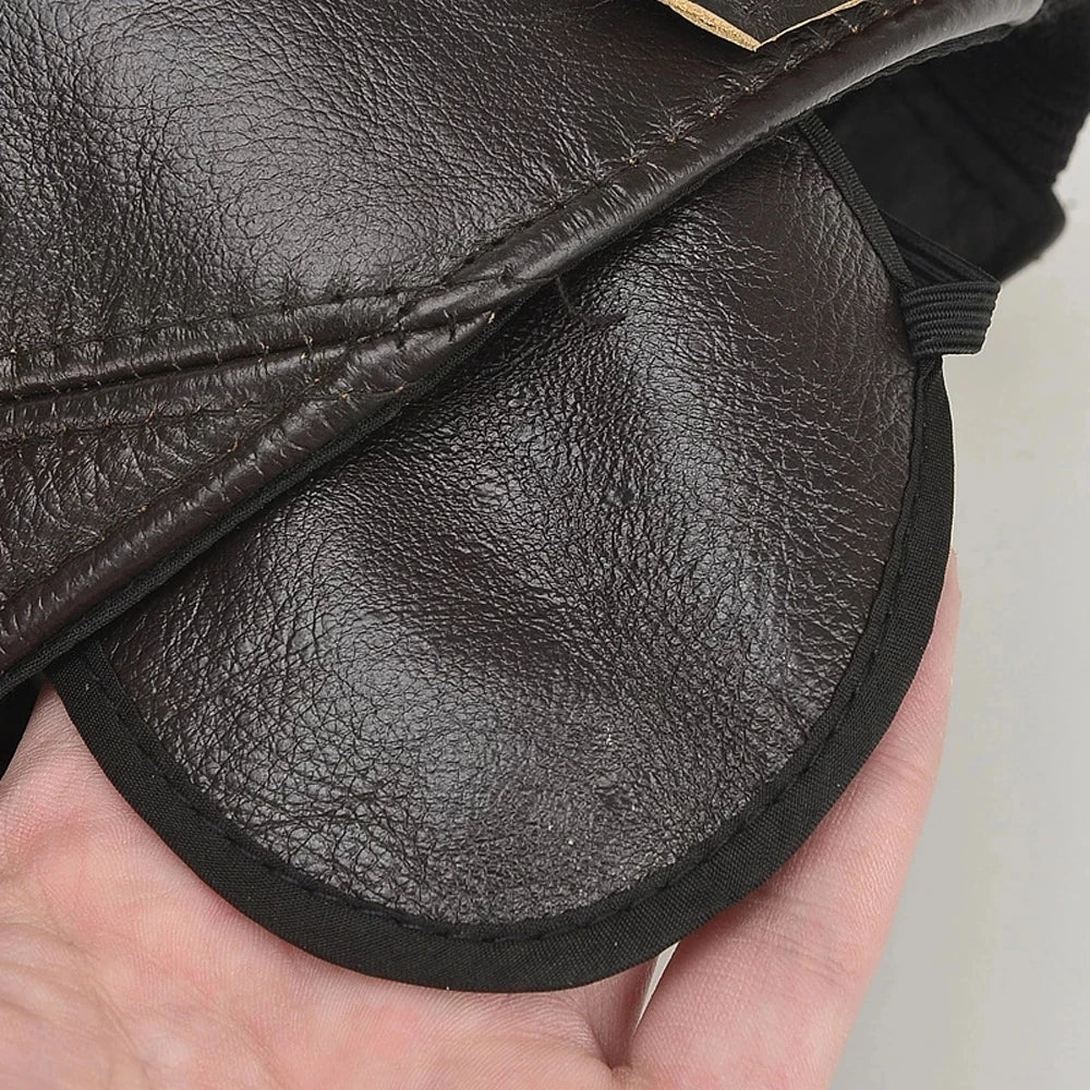 SIGNAL_CAP_07 // LEATHER-VOIDWEAR™