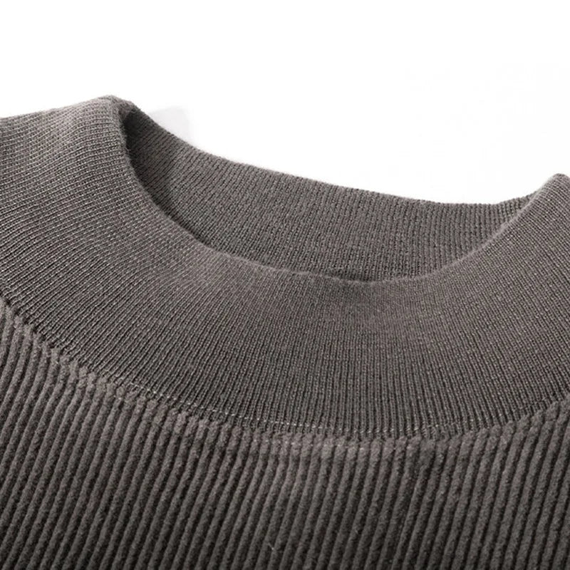 SIGNAL_FADE_09 ☰ Distressed Dual-Realm Sweatshirt-VOIDWEAR™