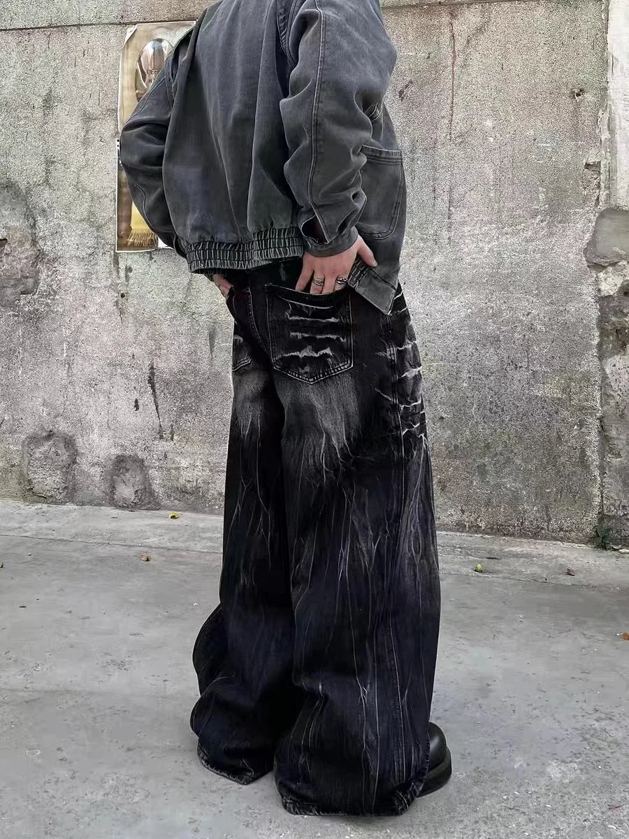 SIGNAL_STORM_11 ☰ Baggy Jeans-VOIDWEAR™