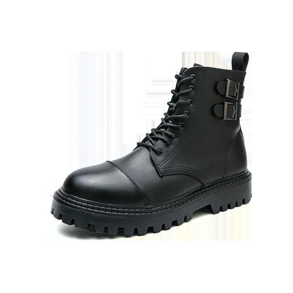 SIGNAL_VANISH_11 ☰ Patent Leather Chelsea Boots-VOIDWEAR™