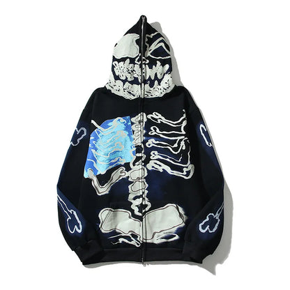 SKULL-ZIP/VOID.66-VOIDWEAR™