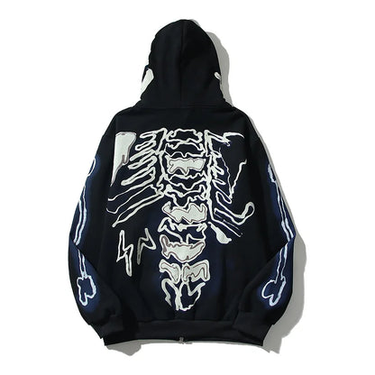 SKULL-ZIP/VOID.66-VOIDWEAR™