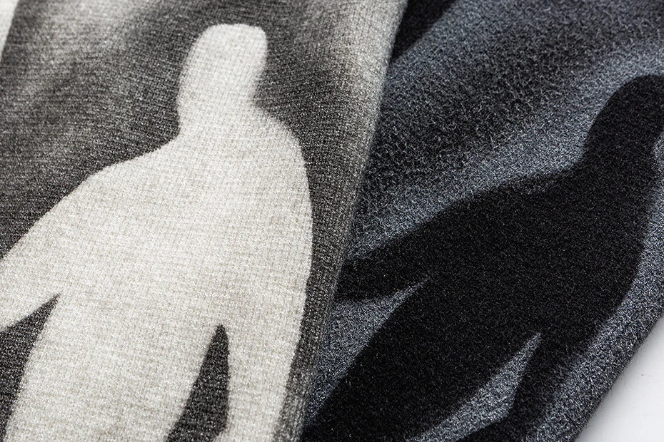 VDR-SHADOW07 Oversized Knit Sweater-VOIDWEAR™