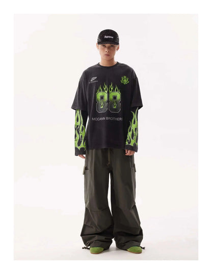 VDR_GREENFLAME ☰ TEES —long sleeve-VOIDWEAR™
