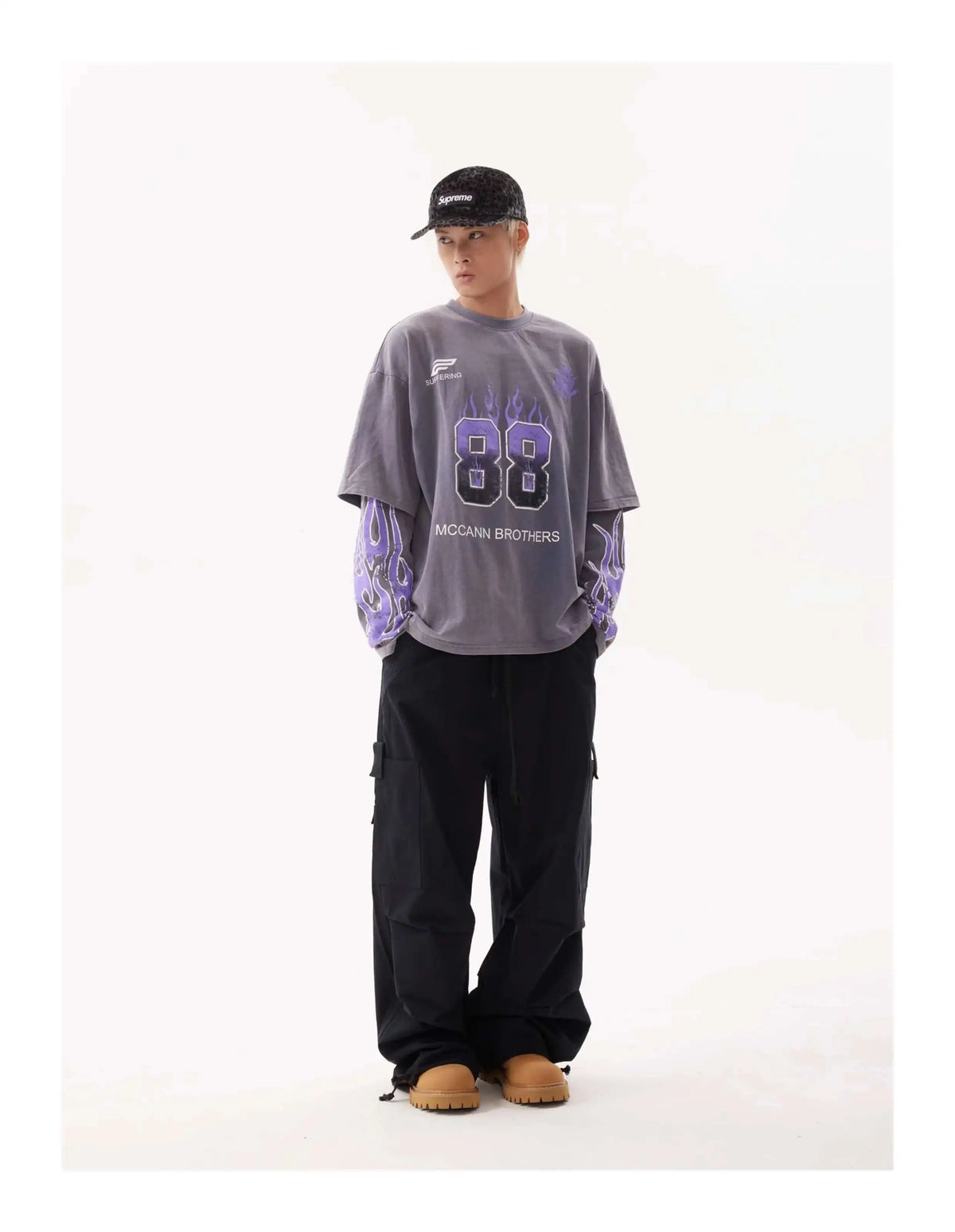 VDR_GREENFLAME ☰ TEES —long sleeve-VOIDWEAR™