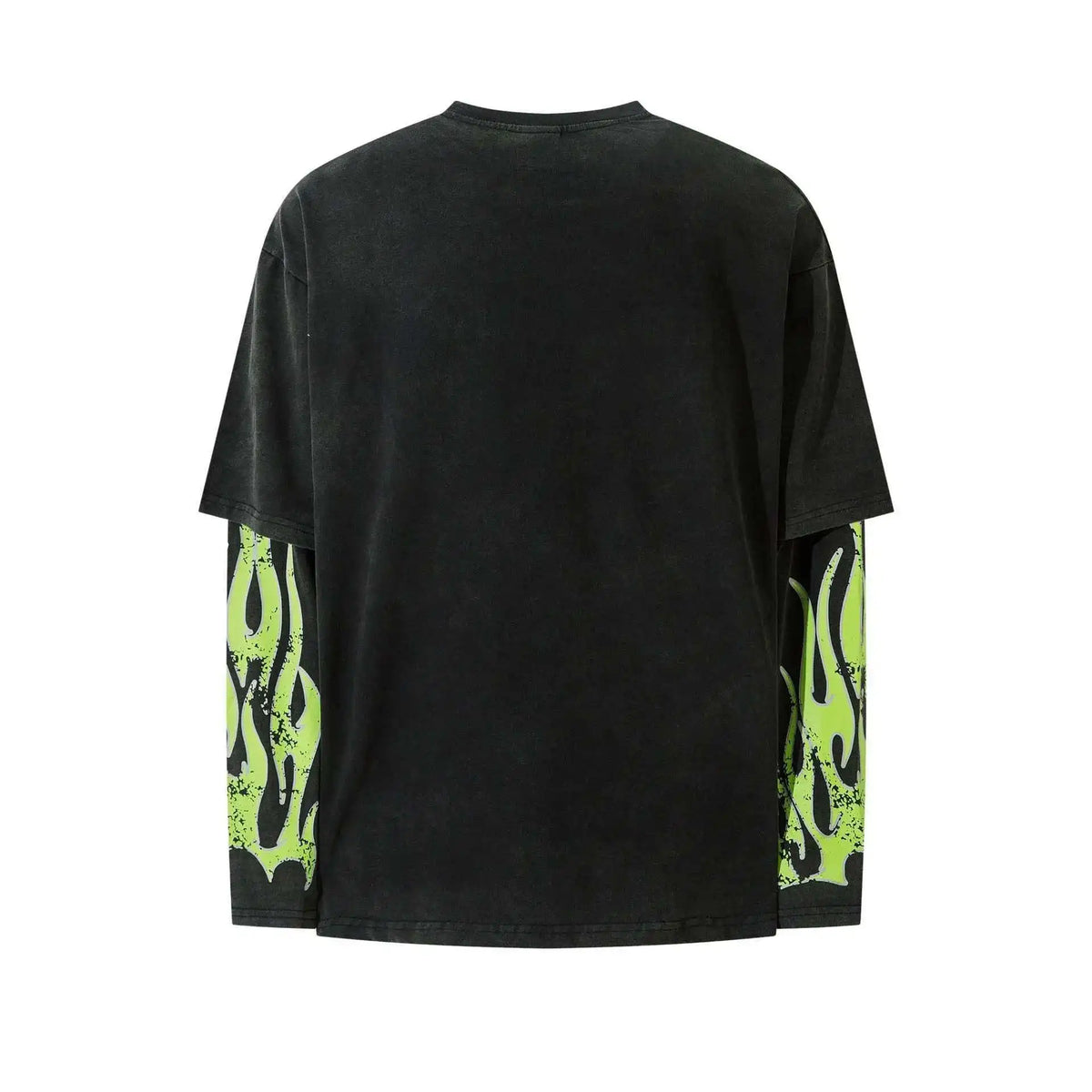 VDR_GREENFLAME ☰ TEES —long sleeve-VOIDWEAR™