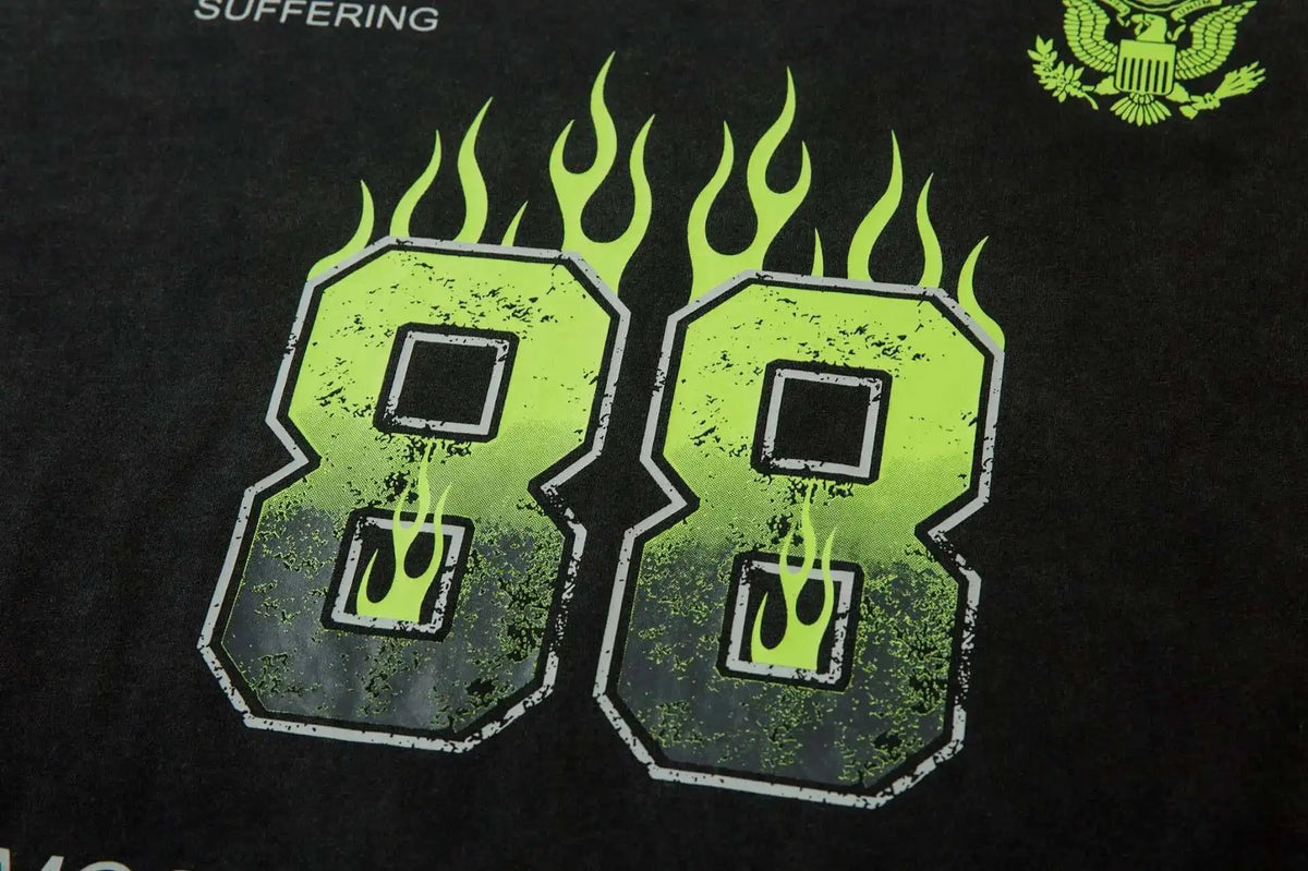 VDR_GREENFLAME ☰ TEES —long sleeve-VOIDWEAR™