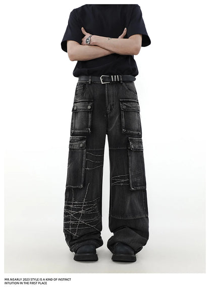 VDR_JEANS ☰ BAGGY PANTS-VOIDWEAR™