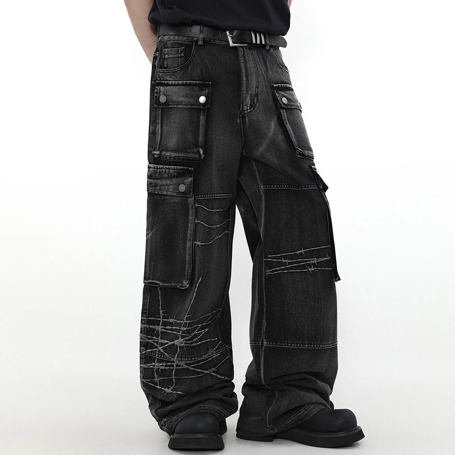 VDR_JEANS ☰ BAGGY PANTS-VOIDWEAR™
