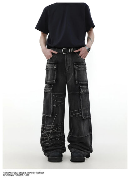 VDR_JEANS ☰ BAGGY PANTS-VOIDWEAR™