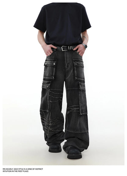 VDR_JEANS ☰ BAGGY PANTS-VOIDWEAR™