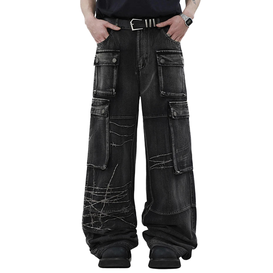 VDR_JEANS ☰ BAGGY PANTS-VOIDWEAR™