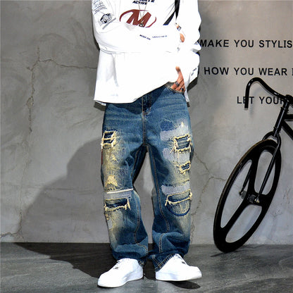 VDR_RIPPED_05 ☰ PATCH JEANS-VOIDWEAR™