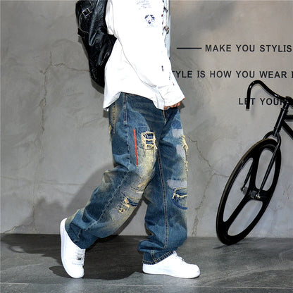 VDR_RIPPED_05 ☰ PATCH JEANS-VOIDWEAR™