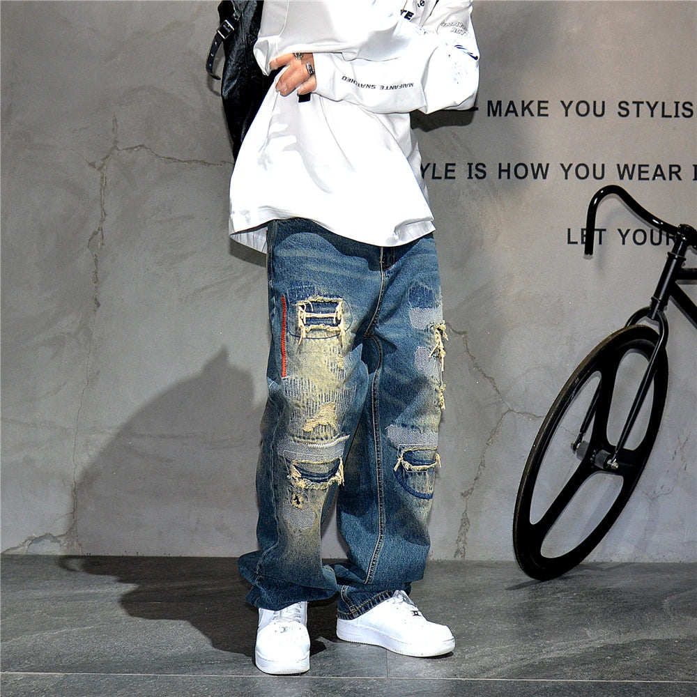 VDR_RIPPED_05 ☰ PATCH JEANS-VOIDWEAR™