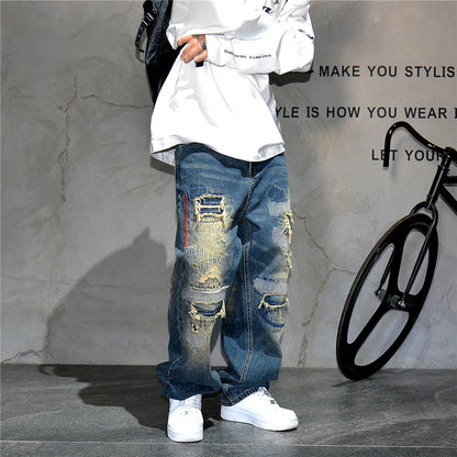 VDR_RIPPED_05 ☰ PATCH JEANS-VOIDWEAR™