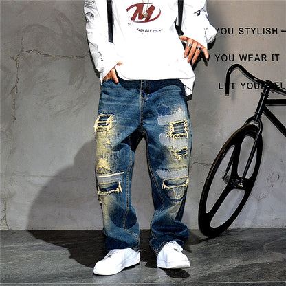 VDR_RIPPED_05 ☰ PATCH JEANS-VOIDWEAR™