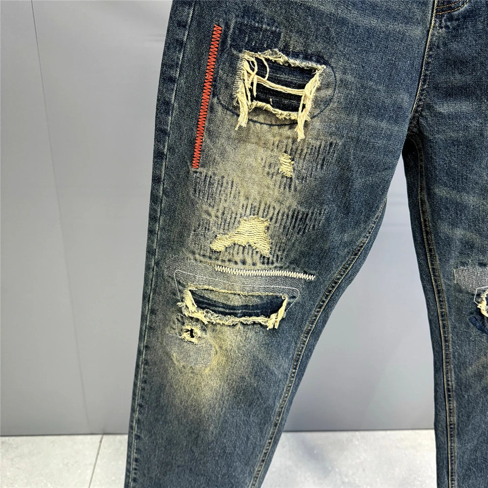 VDR_RIPPED_05 ☰ PATCH JEANS-VOIDWEAR™