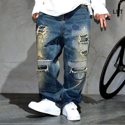VDR_RIPPED_05 ☰ PATCH JEANS-VOIDWEAR™