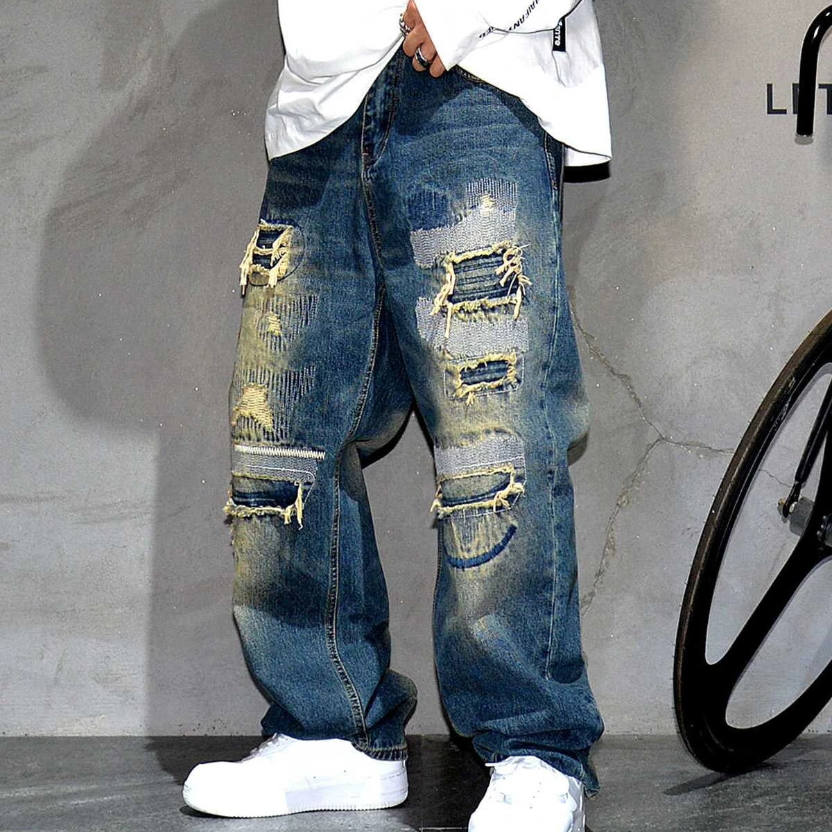 VDR_RIPPED_05 ☰ PATCH JEANS-VOIDWEAR™