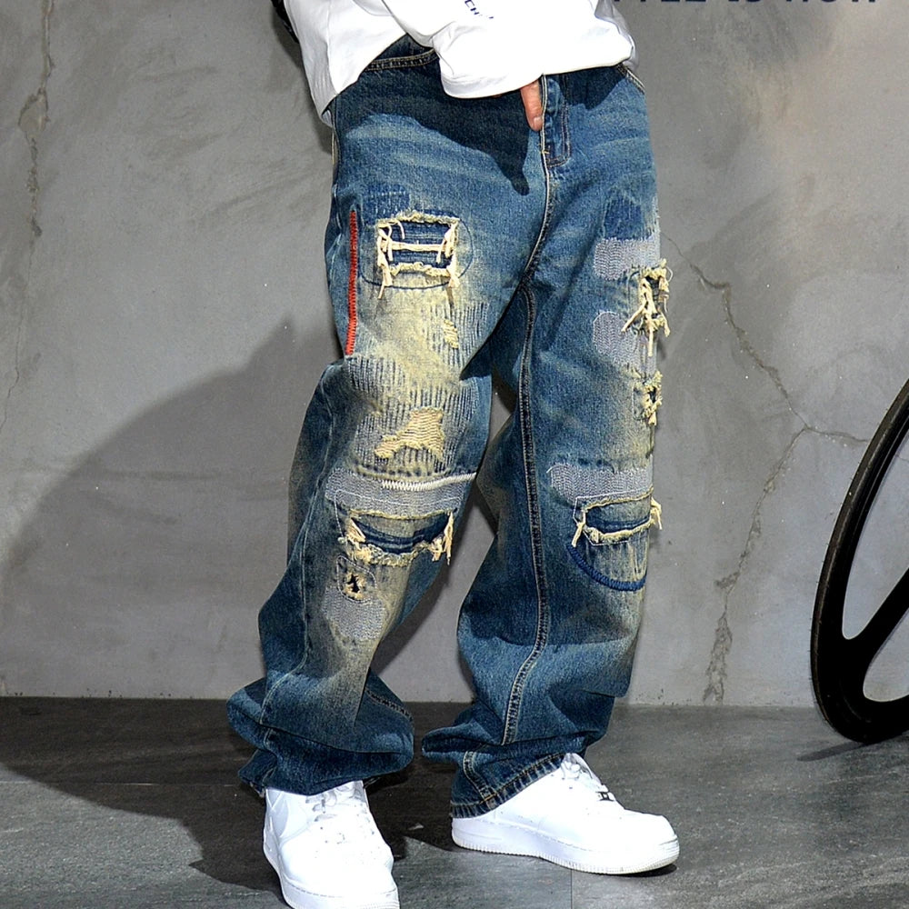 VDR_RIPPED_05 ☰ PATCH JEANS-VOIDWEAR™