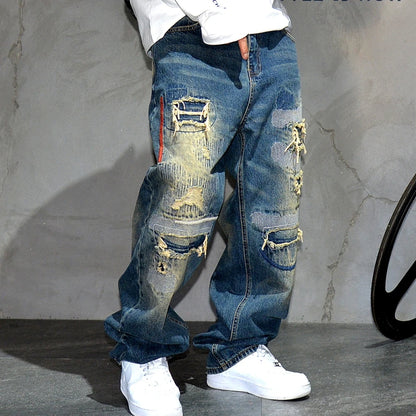 VDR_RIPPED_05 ☰ PATCH JEANS-VOIDWEAR™