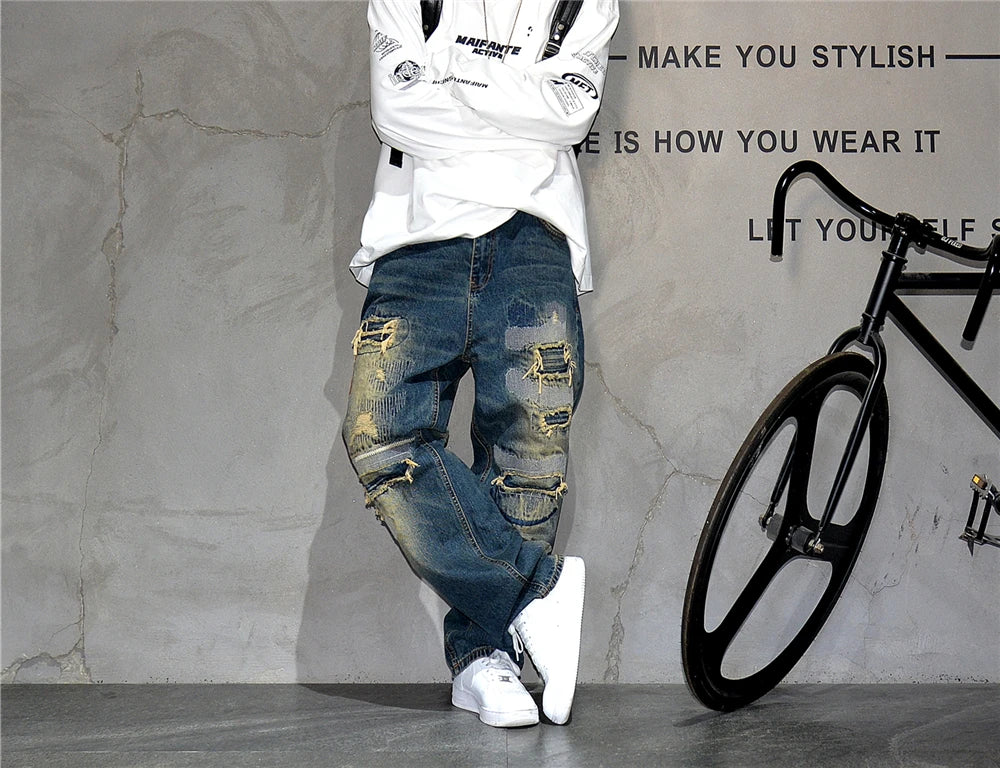 VDR_RIPPED_05 ☰ PATCH JEANS-VOIDWEAR™