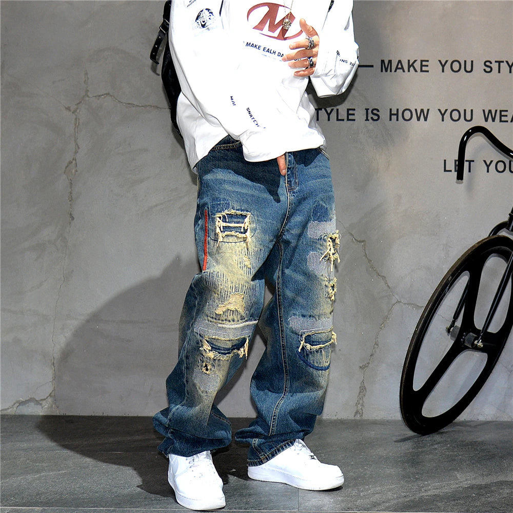 VDR_RIPPED_05 ☰ PATCH JEANS-VOIDWEAR™