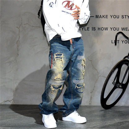 VDR_RIPPED_05 ☰ PATCH JEANS-VOIDWEAR™